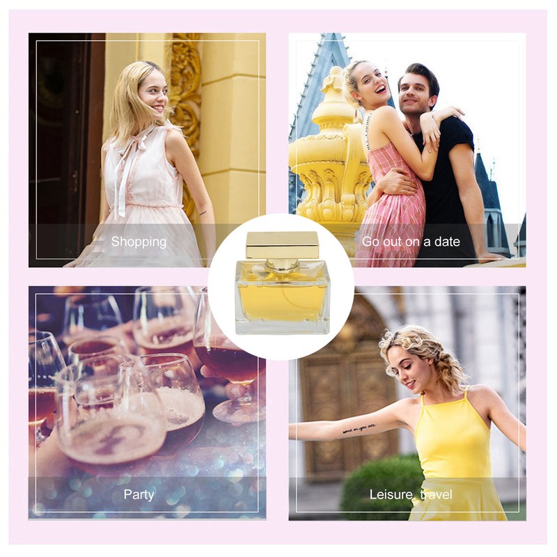 100ml Women Perfume Rectangular Long Lasting Refined Light Fragrance for