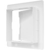 4" x 4" White Plastic Access Panel. Service Shaft Door