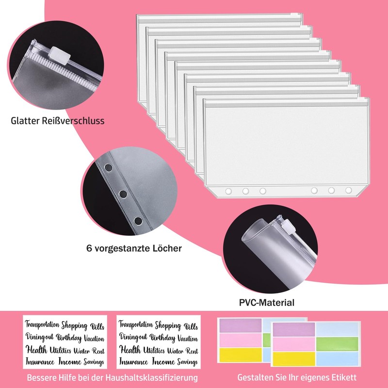 Budget Planner German, Budget Planner German, Household Book Budget Binder