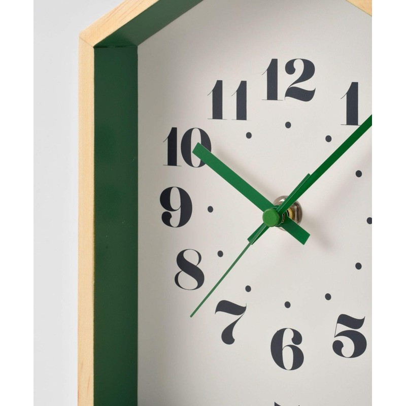 BRUNO BCW042-BK Clock Wall Hanging Table Clock, Stylish, Continuous Second