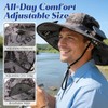 Solar Powered Fan Sun Hat, 2-in-1 UPF 50+ Wide Brim