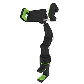CHARGEWORX Soporte de teléfono ajustable para automóvil y escritorio, soporte giratorio de 360° para teléfono celular con abrazadera, soporte universa