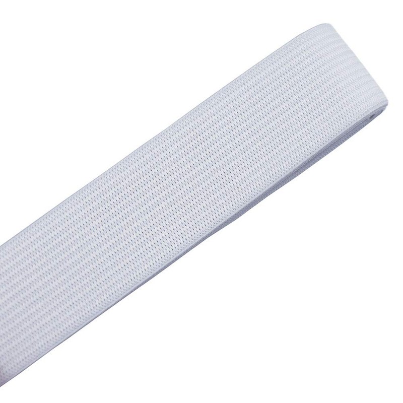 Leline's Elastic Spool, Knit Elastic Band for Sewing, White (1