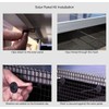 Solar Panel Bird/Critter Guard Fastener Clips | for Attaching Bird
