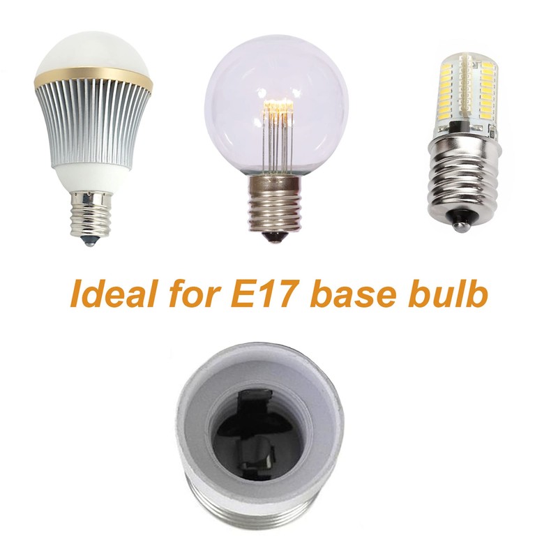 TWDRTDD 12PACK E26 to E17 Socket Adapter,Medium Screw E26 to