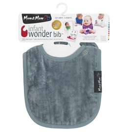 Mum 2 Mum Infant Wonder Bib, Gray