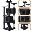 Topeakmart 61in Cat Tree for Indoor Cats, Cat Tower with