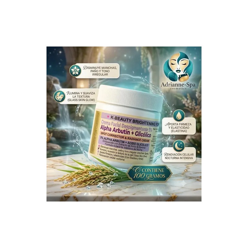 Crema Despigmentante Arbutina + Serum Vit C Regalo