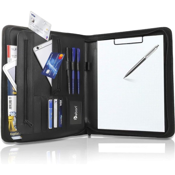 Vebon® Writing Case A4 Large "New York" I Vegan Leather