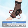 Vigorwise Ankle Brace, Copper Infused Ankle Support Compression Socks, Ankle