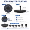Solar Floating Fountain Pump with 6 Spray Nozzles – 2.5W