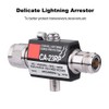 QANYEGN UHF Coaxial Lightning Arrester, Lightning Surge Protector, Coaxial Lightning
