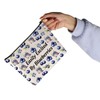 JNIAP Blueberry Farmer Gift Easily Excited By Blueberries Cosmetic Bag