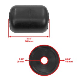 Caltric 48" Deck Wheel Roller For Hustler Super S / X-One / Fastrak / Raptor SDX XDX