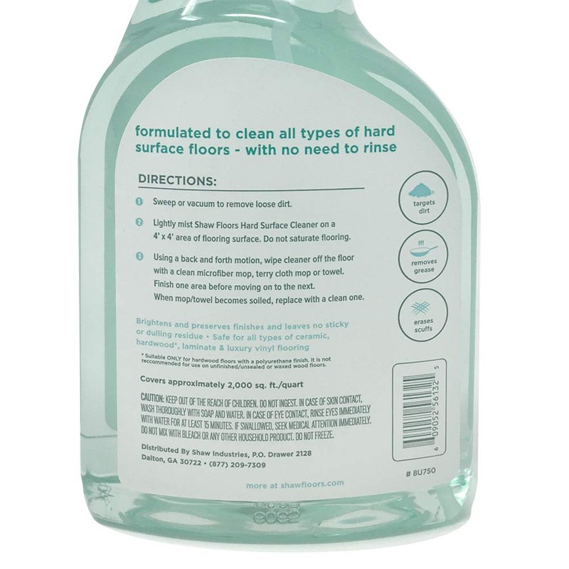Shaw Floors Hard Surface Floor Cleaner for Ceramic Laminate Hardwood