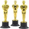 Eterspr 4 Pcs Gold Trophies Party Celebrations Plastic Trophy Award