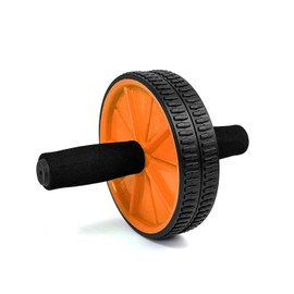OcioDual AB Wheel Abdominal Trainer Back Trainer Abdominal Roller Orange