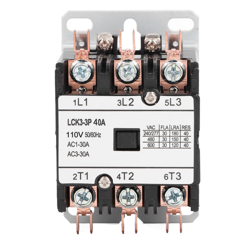 Air Conditioner Contactor Heating Ventilation Air Conditioning Contactor 40A 3P