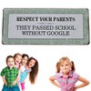Lafinesse – Respect Your Parents Metal Sign | LF EM4285