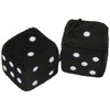 Sumex DADOS20 Plush Dice, Black, 7 x 7 cm
