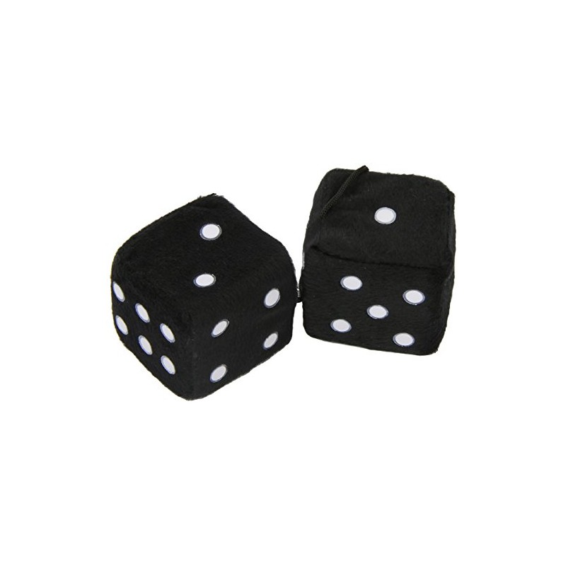 Sumex DADOS20 Plush Dice, Black, 7 x 7 cm
