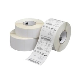 Zebra Technologies 10010031, Consumables, Z-Perform 2000D Paper Label, Direct Thermal, 4" x 2", 1" Core, 5" OD, 1240 Labels Per Roll, Perforated, 6 Rolls Per Case, Priced Per Case, 14" Width