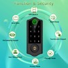Harfo Fingerprint Smart Door Locks with Handles, App Control, Keyless