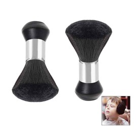 Gearmax 2 Pcs Hairdressing Brush Barber Brush Neck Duster Salon Shaving Brush for Face and Neck