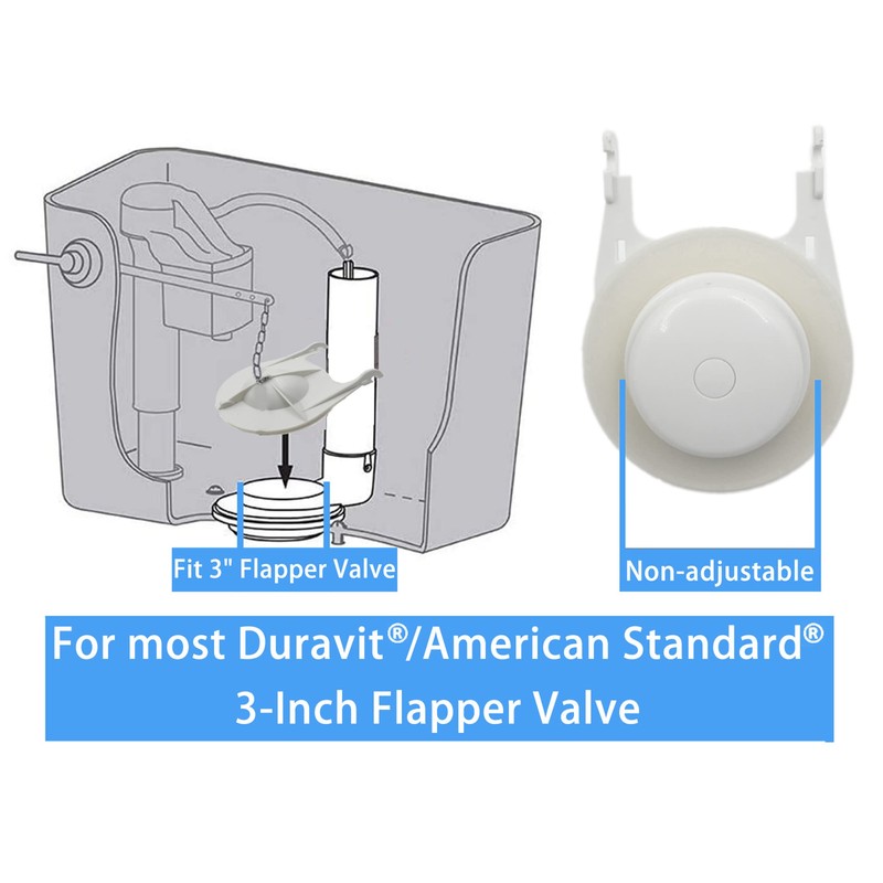 3 Inch Toilet Flapper Replacement Kit, Toilet Repair Kit Compatible
