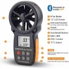 BTMETER Anemometer Digital Wind Speed Meter Temp Gauge 5860ft/min Data
