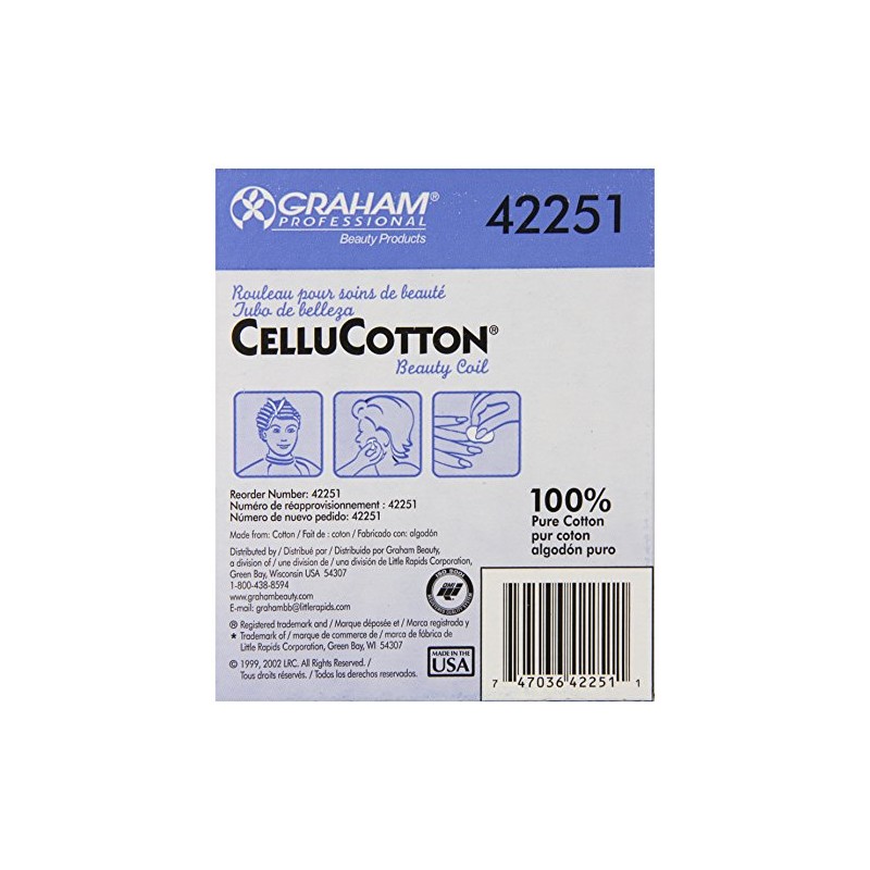 Graham Cellucotton Beauty Coil, 40 Feet
