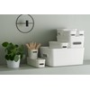 SmartStore Small White Compact Storage Box