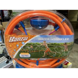 Banzai Wigglin Water Sprinkler Wiggler Toy Kids Outdoor Fun Summer 12 Ft