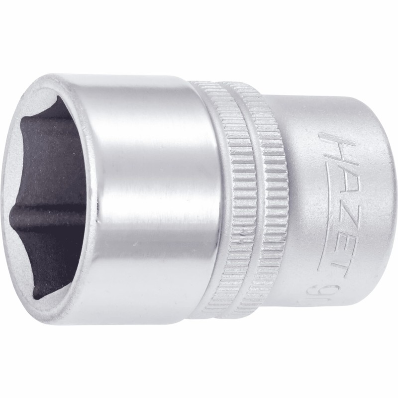 HAZET 900-17 Socket with Chrome Plated and Polished Surface for