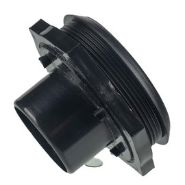 Mikinona Replacement A/c Vent for Rv Bus Abs Plastic 82mm Diameter Black Easy Diy Installation