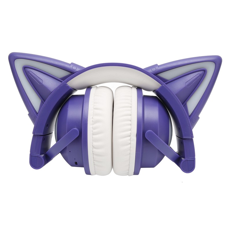 Cat Ear Bluetooth Headset Stereo Cute High Sensitivity Built in