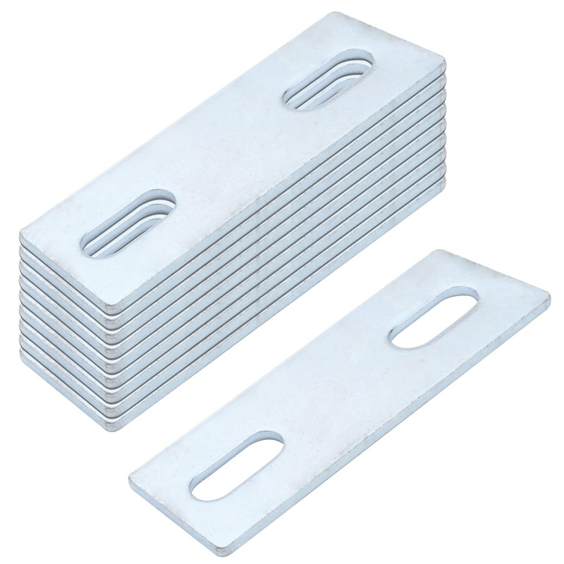 10 Pcs Electrogalvanized Dock Parts Dock Cleat Flat Washer Plate,3.5mm
