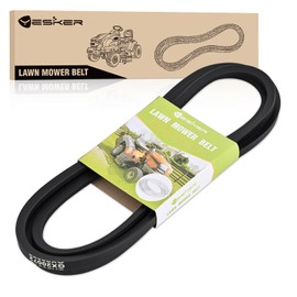 Yesker GX20072 42 inch Deck Belt for John Deere Lawn Mower Deck Drive Belts 1/2"x104" Compatible with John Deere GX20072 GY20570 D100 D105 S100 E100 L100 LA100 L110 E100 E110 E120 E130 1742 X125 X145
