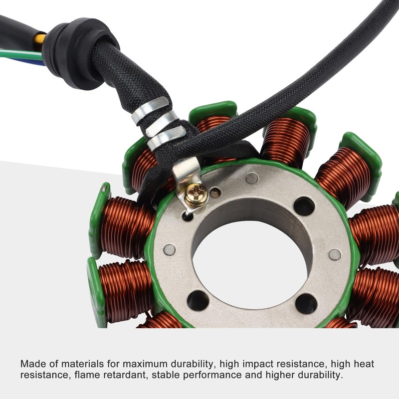 GOOFIT 12 Coil 5 Wire Stator Ignition Generator Replacement for