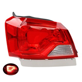 Taillights, Compatible with 14-20 Chevy Impala LS LT LTZ Eco Premier, Replace 84247728 84527172 Driving Reverse Lamps Barke Turn Signal Lighting Rear Left Driver Side Outer Tail Lights Assembly