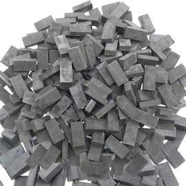 100-Piece Miniature Bricks 1/35 Miniature Parts Model Bricks DIY Scenery Building Gardening Accessories (Blue)