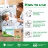 Laundry Detergent Sheet, Eco-Friendly & Hypoallergenic Wash Strips, Natural Ingredients,
