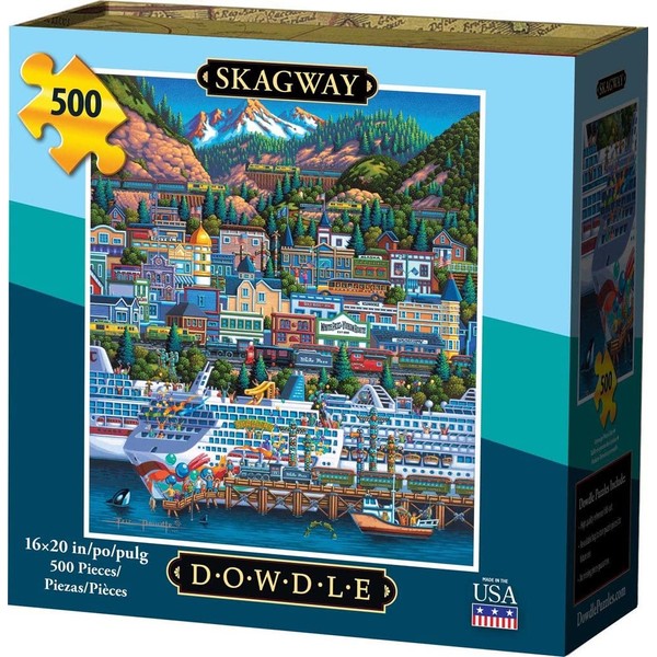 Dowdle Jigsaw Puzzle - Skagway - 500 Piece