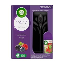 Air Wick® Freshmatic® Aparato Aromatizante De Ambiente Automático, Aroma Deseos de Frutos Rojos, y Repuesto de 250 ml