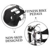 Mikinona 1Pair Lightweight Non Skid Exercise Bike Pedal Comfortable Base