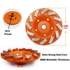 BGTEC Diamond Turbo Row Grinding Cup Wheel for Marble Concrete