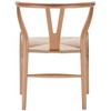 POLY & BARK Weave Chair, Single, Natural