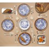 Spode Blue Italian Pastry Forks (Set of Six)