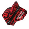 RED DRAGON Hardcore Jonny Clayton Red & Black Tribal Dart