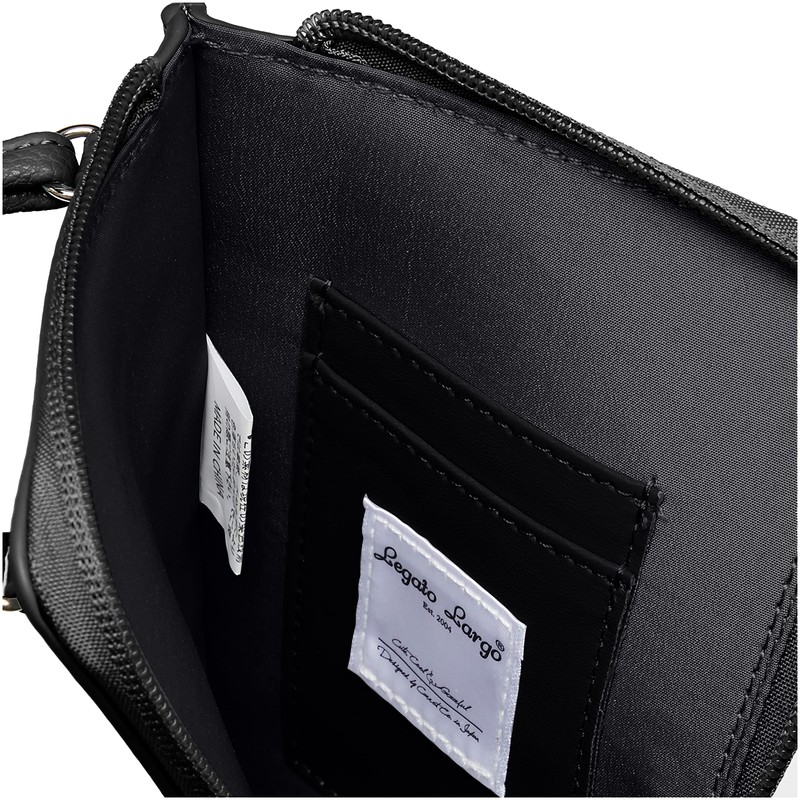 Legato Largo Lusso LG-D1161 Smartphone Shoulder Bag, Black